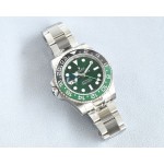 Rolex Greenwich-Master GMT V4 Black and Green Ceramic Bezel
