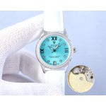 Rolex V8 version fashion women's watch simple three needle super luminous at night