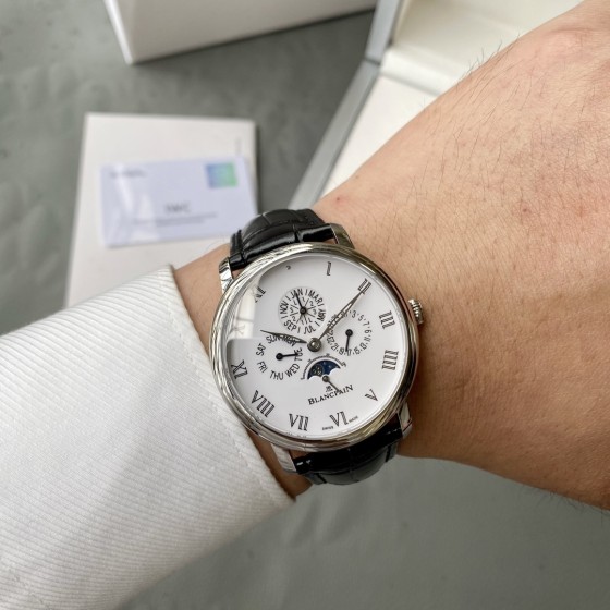 Blancpain - Classic Blancpain 6656 Automatic Mechanical Watch with Cal.5954 Custom Movement