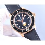 Blancpain-Tw Manufacture Blancpain Fifty Fathoms 16 stainless steel metal case with sapphire bezel mirror