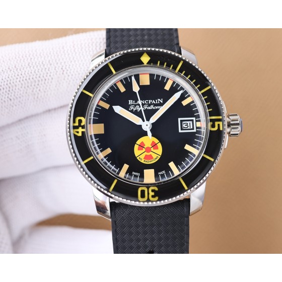 Blancpain Fifty Fathoms [Barracuda] with Calibre 9015 to Cal-1151 Accurate timekeeping