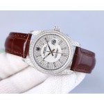 Rolex Full Diamond Journal Ladies