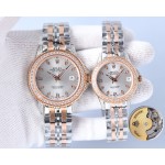 Rolex 316 top stainless steel material, stainless steel bezel set with multiple Swarovski diamonds