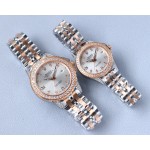 Rolex 316 top stainless steel material, stainless steel bezel set with multiple Swarovski diamonds