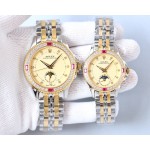 Rolex Classic Series Couple Mechanical Moon Phase Watches