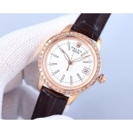 Rolex fashion women's watch simple three needles super luminous at night 💕Unique 3⃣️ character calendar