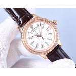 Rolex fashion women's watch simple three needles super luminous at night 💕Unique 3⃣️ character calendar