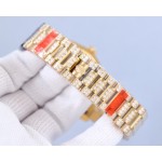 Rolex Luxury Square Diamond Journal Full Diamond Model