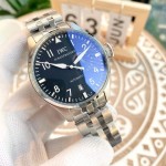 IWC- Vanguard - Men's Watch Mechanical Automatic Movement Mineralized Glass 316L Stainless Steel Case