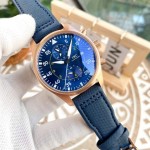 IWC- Vanguard - Men's Watch Mechanical Automatic Movement Mineralized Glass 316L Stainless Steel Case