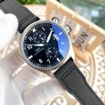 IWC- Vanguard - Men's Watch Mechanical Automatic Movement Mineralized Glass 316L Stainless Steel Case