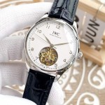 IWC- Fine men's watches Fully automatic mechanical movement, top 316 steel case and strap