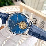 IWC- Fine men's watches Fully automatic mechanical movement, top 316 steel case and strap