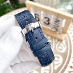 IWC- Fine men's watches Fully automatic mechanical movement, top 316 steel case and strap