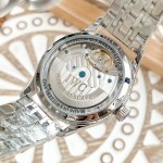 IWC- Fine men's watches Fully automatic mechanical movement, top 316 steel case and strap