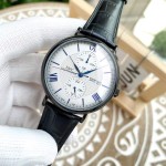 IWC- Fine men's watches Fully automatic mechanical movement, top 316 steel case and strap