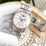 IWC- Fine men's watches Fully automatic mechanical movement, top 316 steel case and strap