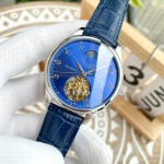 IWC- Fine men's watches Fully automatic mechanical movement, top 316 steel case and strap