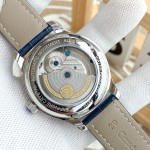 IWC- Fine men's watches Fully automatic mechanical movement, top 316 steel case and strap