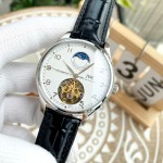 IWC- Fine men's watches Fully automatic mechanical movement, top 316 steel case and strap