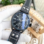 IWC- Fine men's watches Fully automatic mechanical movement, top 316 steel case and strap