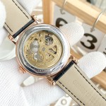 IWC- Fine men's watches Fully automatic mechanical movement, top 316 steel case and strap