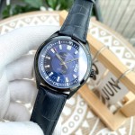 IWC- Fine men's watches Fully automatic mechanical movement, top 316 steel case and strap