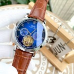 IWC- Fine men's watches Fully automatic mechanical movement, top 316 steel case and strap