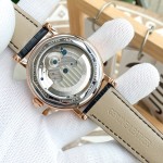 IWC- Fine men's watches Fully automatic mechanical movement, top 316 steel case and strap