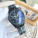 IWC- Fine men's watches Fully automatic mechanical movement, top 316 steel case and strap