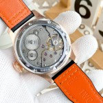 IWC- Fine men's watches Fully automatic mechanical movement, top 316 steel case and strap