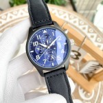 IWC- Fine men's watches Fully automatic mechanical movement, top 316 steel case and strap