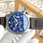 IWC- Fine men's watches Fully automatic mechanical movement, top 316 steel case and strap