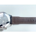 IWC- IWC 3777 Pilot's Watch Chronograph, movement synchronized with the original, anti-glare blue coating on both sides