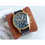 IWC- Spitfire Pilot's Watch Chronograph Movement: the powerful and stable Shanghai caliber 7750