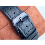 IWC- Pilot's Watch Chronograph Tribute "3705" Special Edition with Black Calfskin Strap