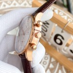 IWC- Fine men's watches Fully automatic mechanical movement, top 316 steel case and strap