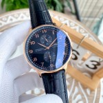 IWC- Fine men's watches Fully automatic mechanical movement, top 316 steel case and strap