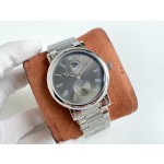 IWC- Fine men's watches Fully automatic mechanical movement, top 316 steel case and strap