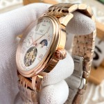 IWC- Fine men's watches Fully automatic mechanical movement, top 316 steel case and strap