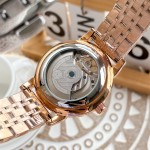 IWC- Fine men's watches Fully automatic mechanical movement, top 316 steel case and strap