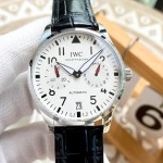 IWC- Las Vegas Roulette Top 316 stainless steel case strap with mineral super mirror