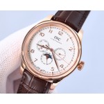 IWC- Portuguese Collection German CNC machine open molded case and strap 82650 movement copy