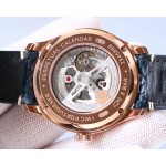 IWC- Portuguese Collection German CNC machine open molded case and strap 82650 movement copy