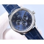 IWC- Portuguese Collection German CNC machine open molded case and strap 82650 movement copy