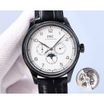 IWC- Portuguese Collection German CNC machine open molded case and strap 82650 movement copy