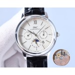 IWC- The highest version of the Portofino Multifunction Automatic with CNC grinding