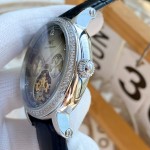 IWC- Fine men's watches Fully automatic mechanical movement, top 316 steel case and strap