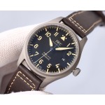 IWC- Vanguard Pilot's Watch Mark 18 - IW327006 with Japanese Mayuta 9015 movement