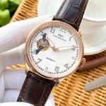 IWC- Fine men's watches Fully automatic mechanical movement, top 316 steel case and strap